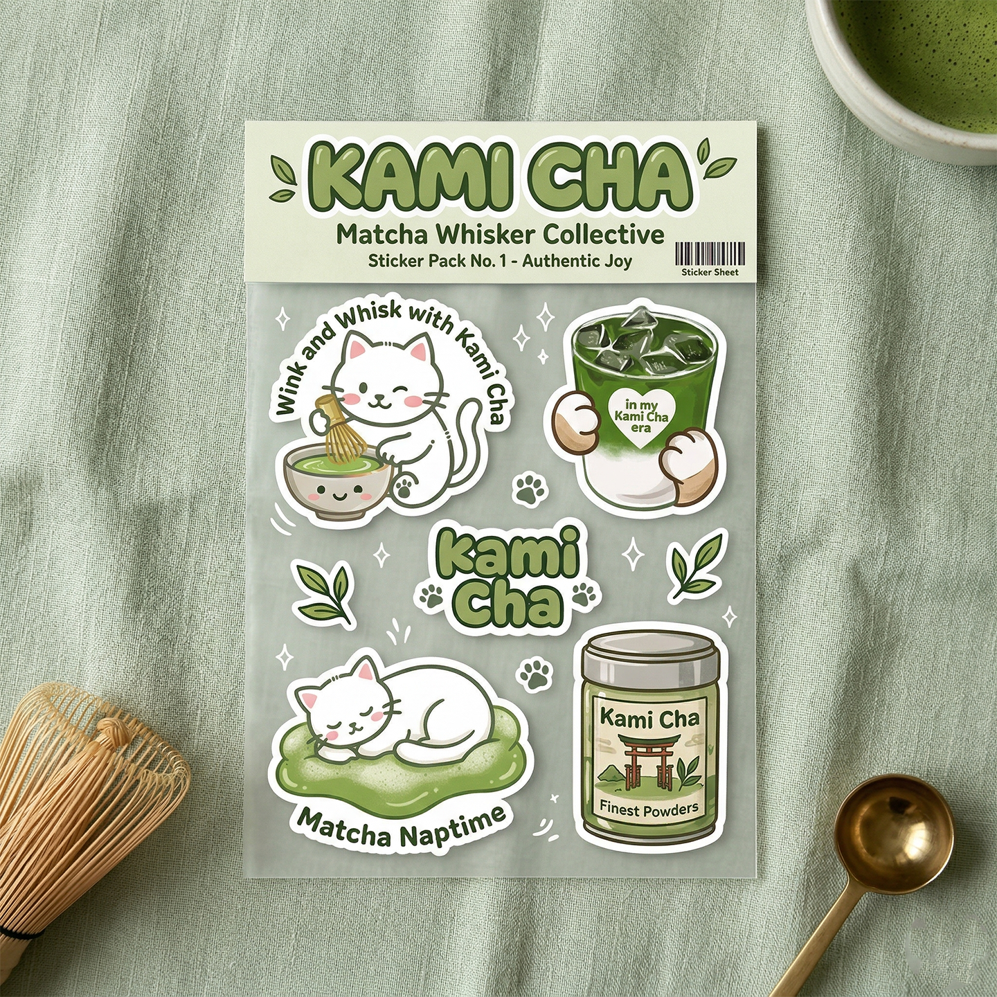 Kami Cha Sticker Pack
